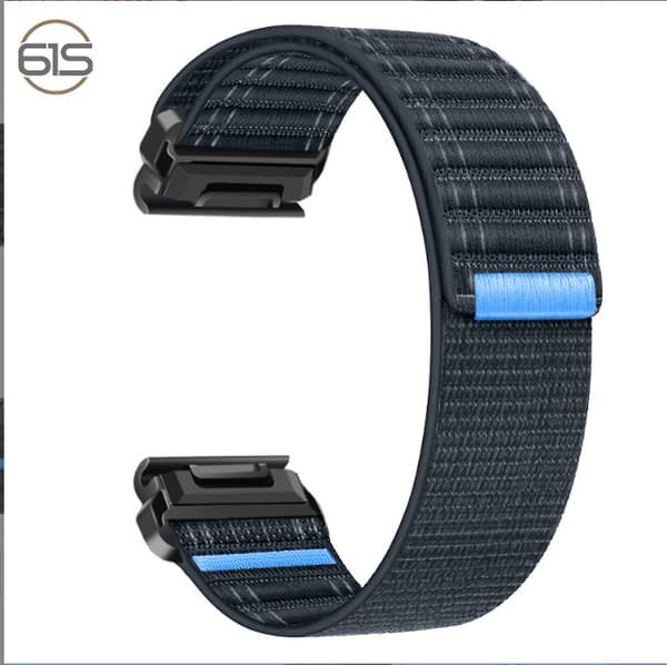 INF Nylon-klokkebånd for Garmin Fenix 8/5/6/7X Pro/Epix 935/965