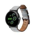 Miniatyrbillede 1 af 4: INF Rem i ægte læder til Google Pixel Watch 3 (45 mm) - Grå