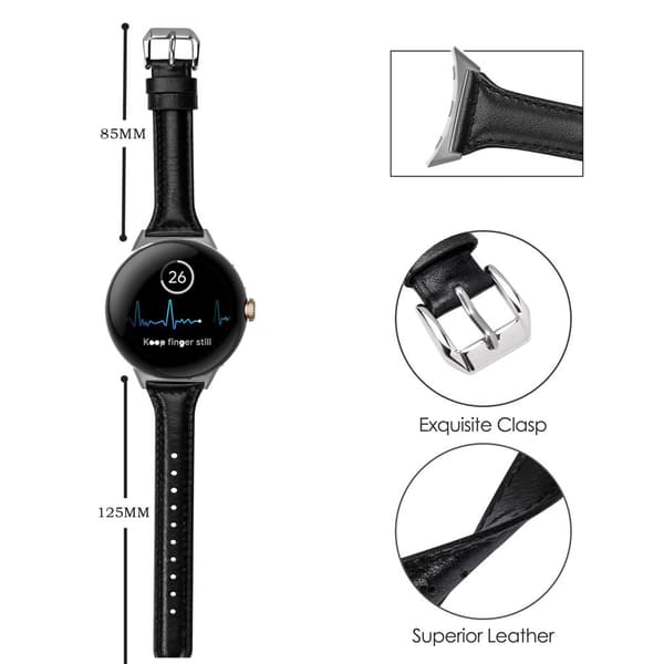 INF Armband i äkta läder för Google Pixel Watch 1/2/3