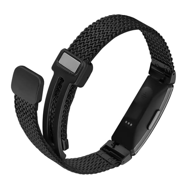 INF Milanese-ruostumattomasta teräksestä valmistetut rannekkeet Fitbit Inspire 1/HR/Inspire 2:lle