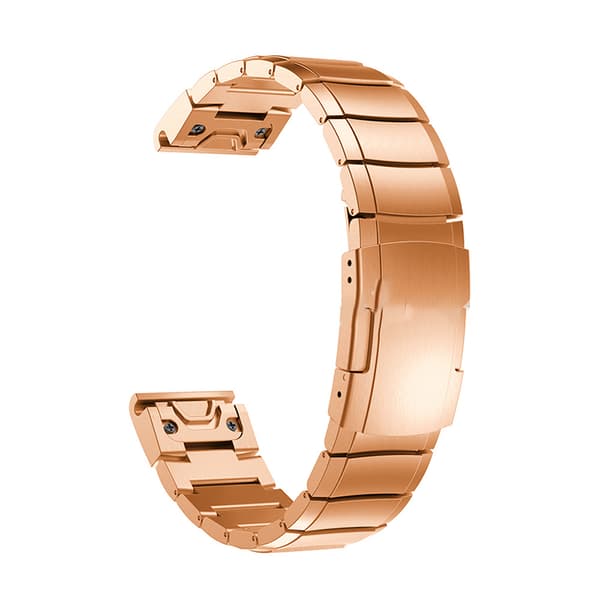 INF Rose Gold klokkereim for Fenix 5s/6s/7s/8 43mm