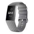 Pikkukuva 1 / 4: INF Harmaa pieni silikoninen ranneke Fitbit Charge 4/3:lle
