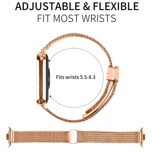 INF Herringbone Milanese klokkereim for Xiaomi Mi 8 Pro