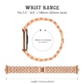 Miniatyrbild 4 av 8: INF Xiaomi Mi 8 Pro klockarmband, fem-rads rostfritt stålband