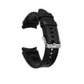 Miniatyrbilde 1 av 4: INF Svart skinnreim til Samsung Watch 4/5, 20 mm