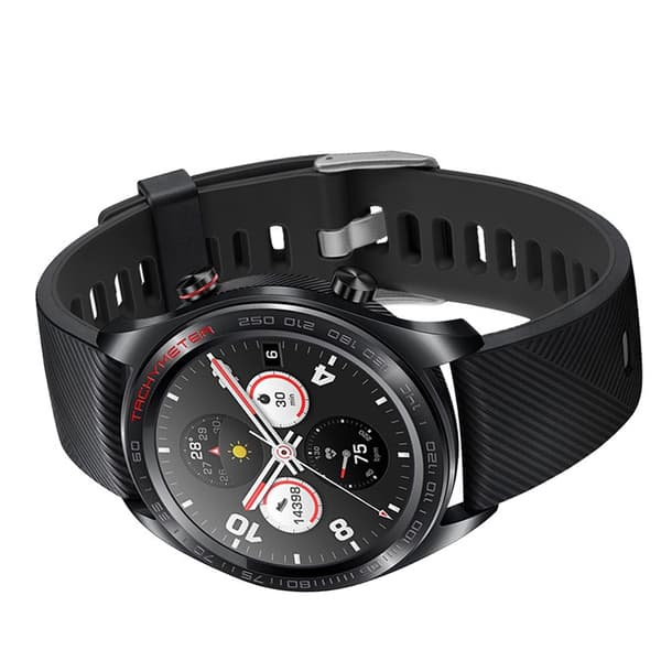 INF Sort silikonerem 22 mm til Honor Watch GT Magic