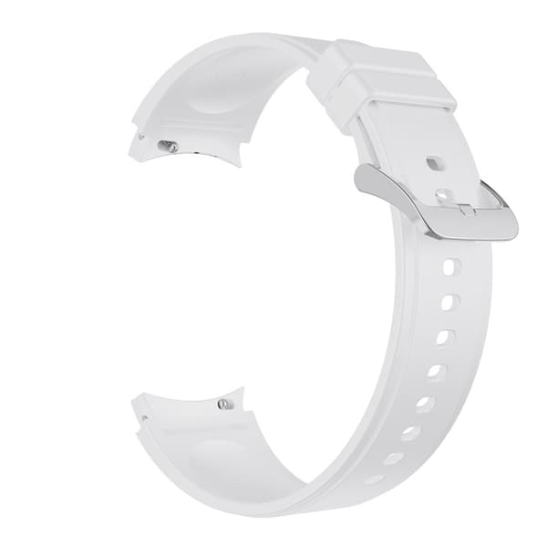 INF Silikone urrem til Samsung Galaxy Watch 4/5 - 20 mm - Hvid