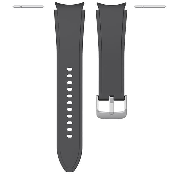 INF Silikoninen ranneke Samsung Galaxy Watch 4/5 - 20 mm musta