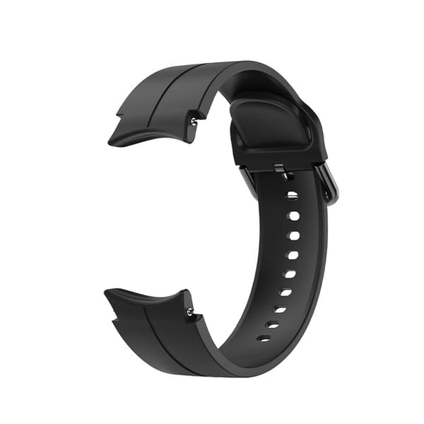 INF Sort silikonerem til Samsung Galaxy Watch 5 (40/44/45mm)