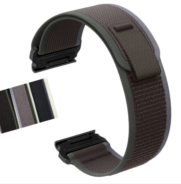 INF Snabbkoppling Nylon Klockarmband för Garmin Fenix 8/7X Pro/6X5X965