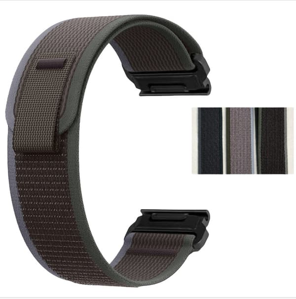 INF Hurtigudløsende nylonrem til Garmin Fenix 8/7X Pro/6X5X965