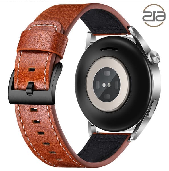 INF 22mm ægte læderrem til Samsung Galaxy Watch 4
