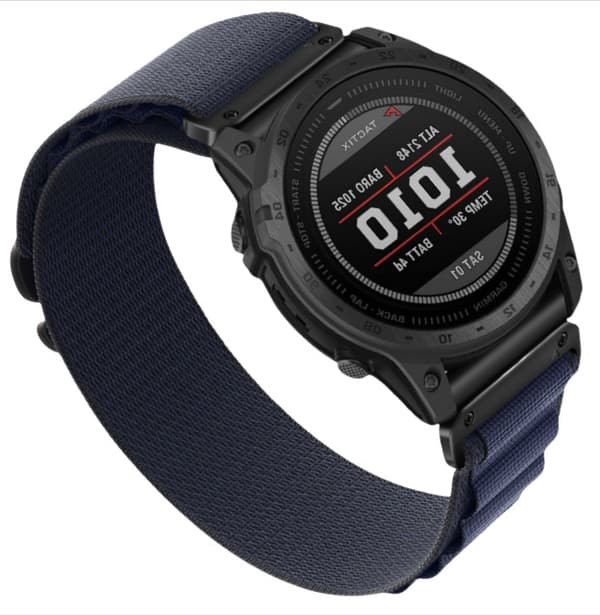 INF Nylon urrem til Garmin Fenix 8/8S/6X/7X/Pro/Tactix