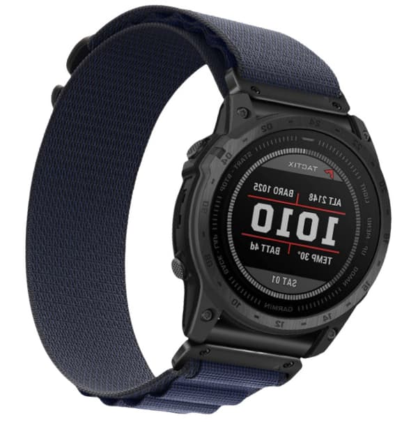 INF Nylon urrem til Garmin Fenix 8/8S/6X/7X/Pro/Tactix