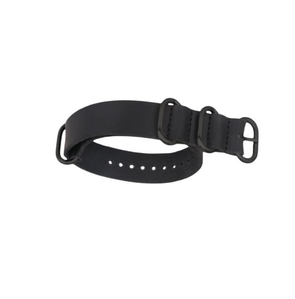 INF NATO-klockarmband i äkta läder för män