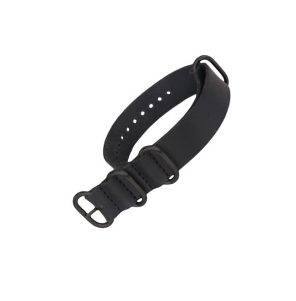 INF NATO-klockarmband i äkta läder för män