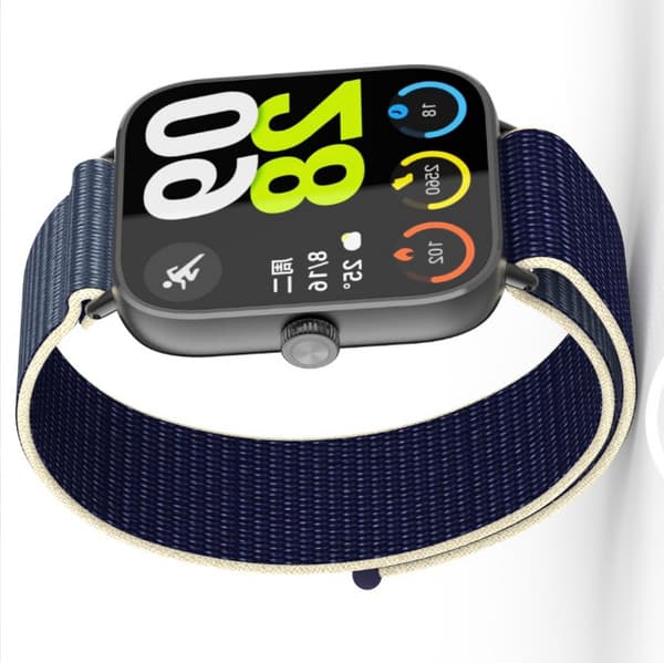 INF Redmi Watch 5/4 -punottu nailonranneke