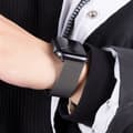 Miniatyrbild 3 av 5: INF Milaneselarmband i rostfritt stål i grafit till Apple Watch