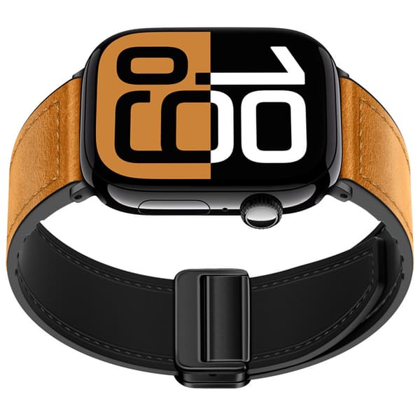 INF Ægte læderrem med magnetisk lukning til Apple Watch Series 8/9/Ultra 2