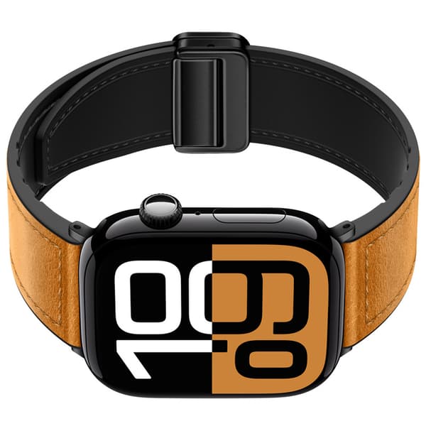 INF Ægte læderrem med magnetisk lukning til Apple Watch Series 8/9/Ultra 2