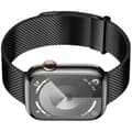 Miniatyrbild 2 av 4: INF Grafitgrå Milanese Loop-armband för Apple Watch