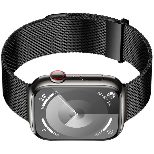 INF Grafitgrå Milanese Loop-armband för Apple Watch