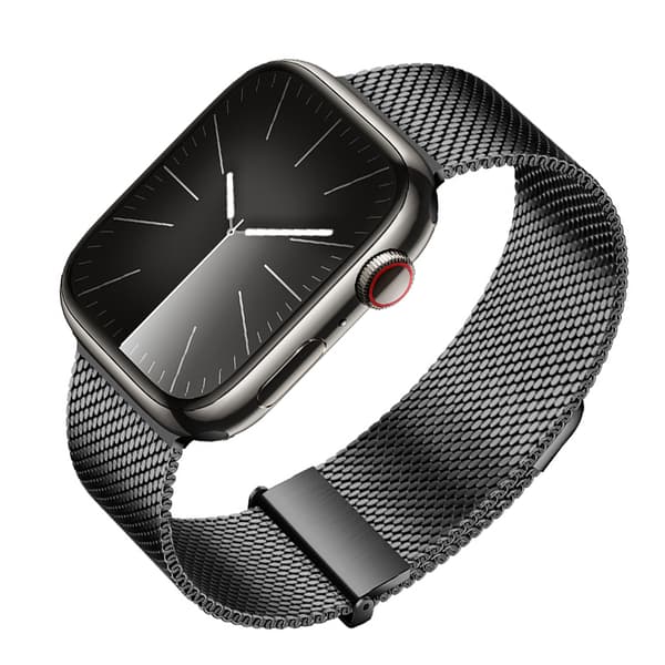 INF Graphite Milanese Loop Band for Apple Watch