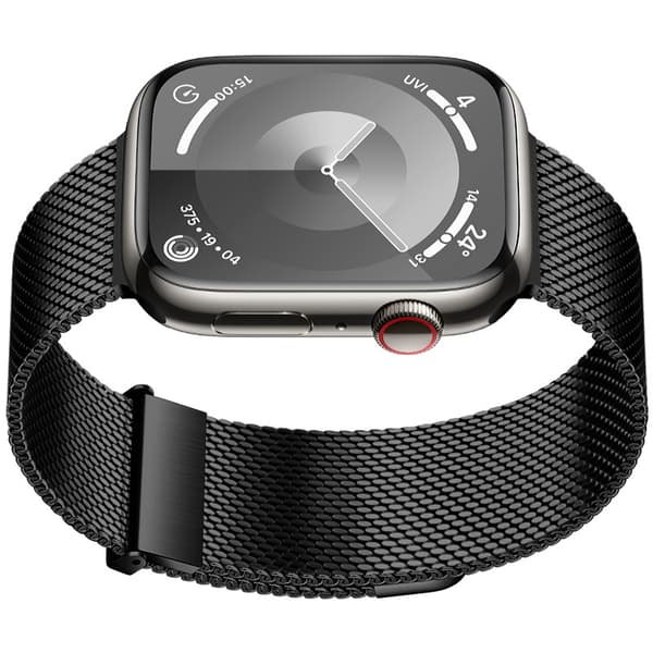INF Grafit Milanese Loop-rem til Apple Watch