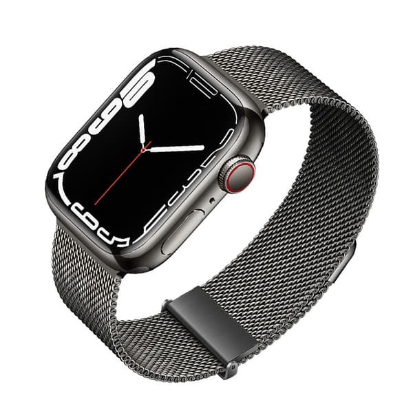 INF Grafit Milanese Loop-rem til Apple Watch