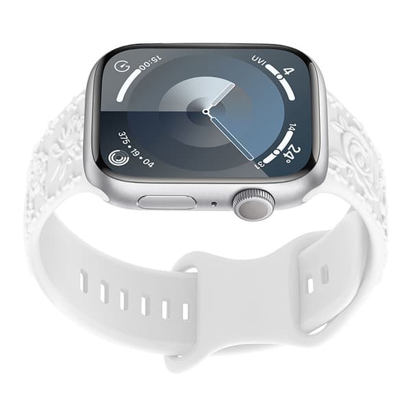 INF 3D-ros silikonband för Apple Watch