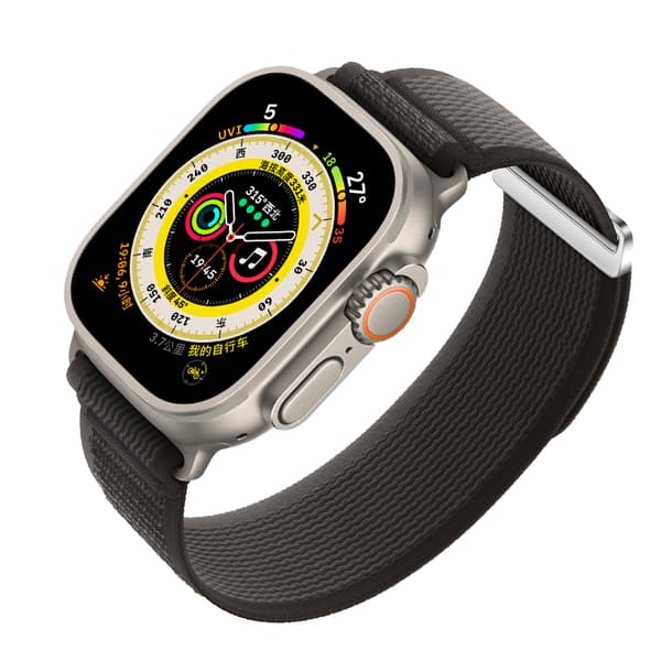 INF Flettet nylon sportsrem til Apple Watch