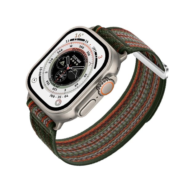 INF Flettet nylon sportsrem til Apple Watch