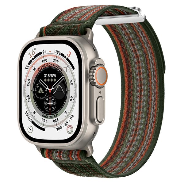 INF Flettet nylon sportsrem til Apple Watch
