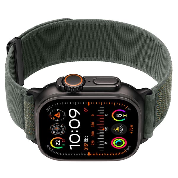 INF Nylon klokkerem kompatibel med Apple Watch - Pustende Sport Loop-remmer for iWatch Series 8/7/6/5/4/3/2/1/SE/Ultra