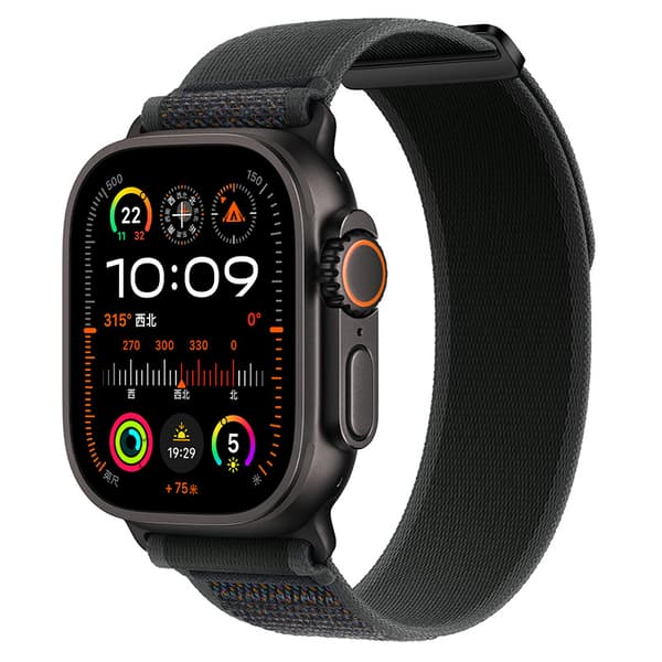 INF Nylon urrem kompatibel med Apple Watch - åndbar sport loop-rem til iWatch Series 8/7/6/5/4/3/2/1/SE/Ultra