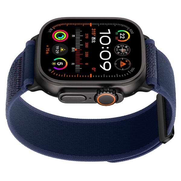 INF Nylon klokkerem kompatibel med Apple Watch - Pustende Sport Loop-remmer for iWatch Series 8/7/6/5/4/3/2/1/SE/Ultra
