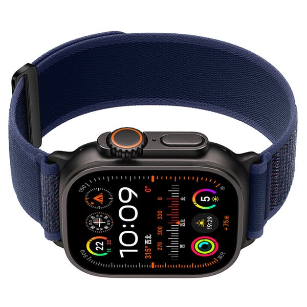 INF Nylon klokkerem kompatibel med Apple Watch - Pustende Sport Loop-remmer for iWatch Series 8/7/6/5/4/3/2/1/SE/Ultra