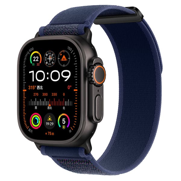 INF Nylon klokkerem kompatibel med Apple Watch - Pustende Sport Loop-remmer for iWatch Series 8/7/6/5/4/3/2/1/SE/Ultra