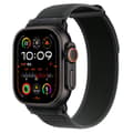 Miniatyrbillede 1 af 4: INF Nylon urrem kompatibel med Apple Watch - åndbar sport loop-rem til iWatch Series 8/7/6/5/4/3/2/1/SE/Ultra