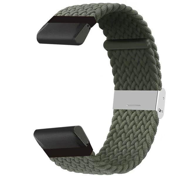 Flettet Urrem Garmin Instinct 3 (50mm) - Army