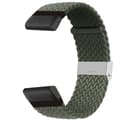 Miniatyrbillede 1 af 2: Flettet Urrem Garmin Instinct 3 (50mm) - Army