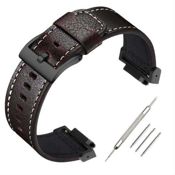 INF Urrem i ægte læder til Casio G-SHOCK DW-5600/GWB5600/GA-2100