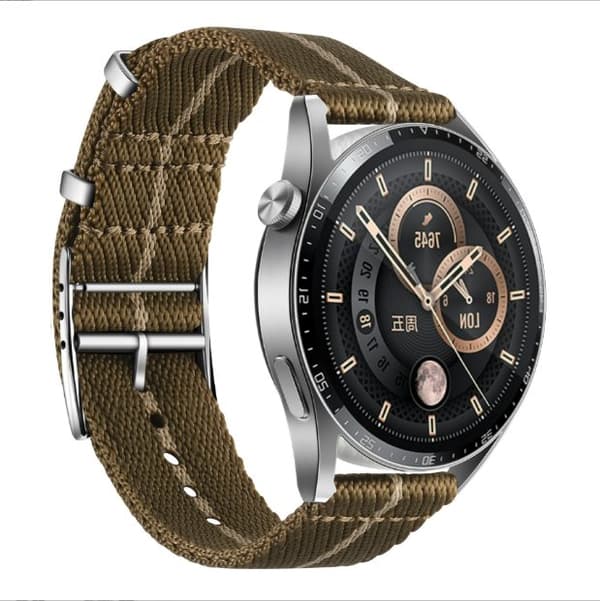 INF NATO-nailoninen Jacquard-kellonhihna