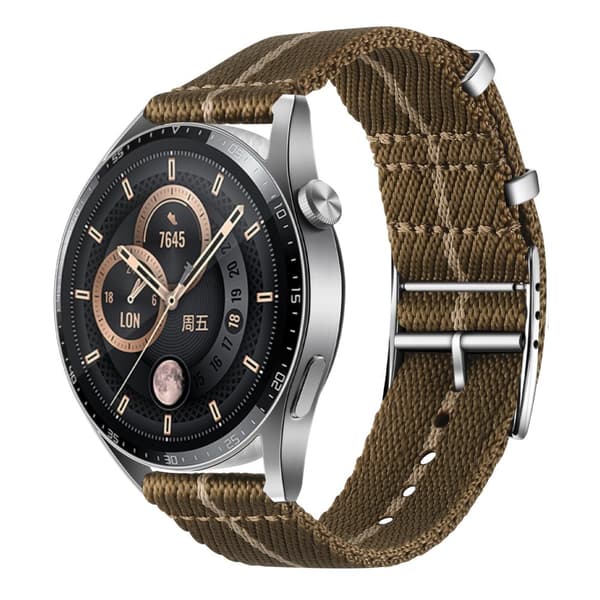 INF NATO-nailoninen Jacquard-kellonhihna