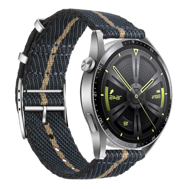 INF NATO-nailoninen Jacquard-kellonhihna
