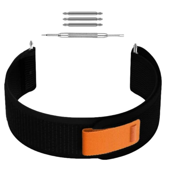 INF Garmin-yhteensopiva nailoninen kellonhihna 22 mm - Forerunner 245/255/265M