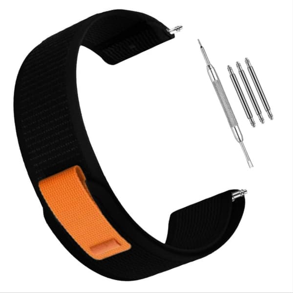 INF Garmin-yhteensopiva nailoninen kellonhihna 22 mm - Forerunner 245/255/265M