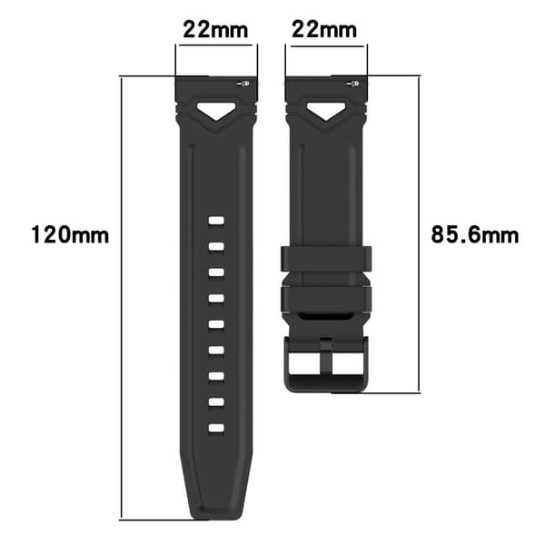 INF Silikone urrem til Huawei Watch GT5 46mm