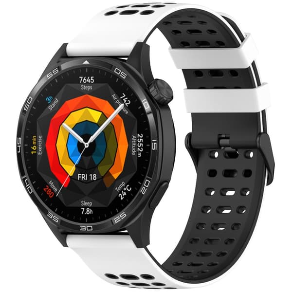 INF Silikonerem til ur 22 mm - Til Huawei Watch GT5, Keep Watch Pilot1