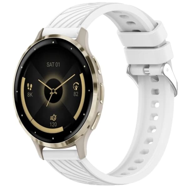 Garmin Venu 3S Klockarmband i silikon - Vit